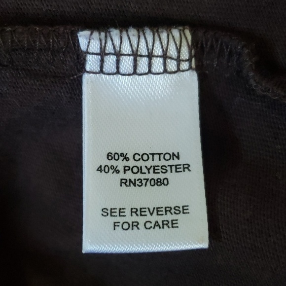 Cato brown long sleeve crew neck tee - Picture 5 of 5